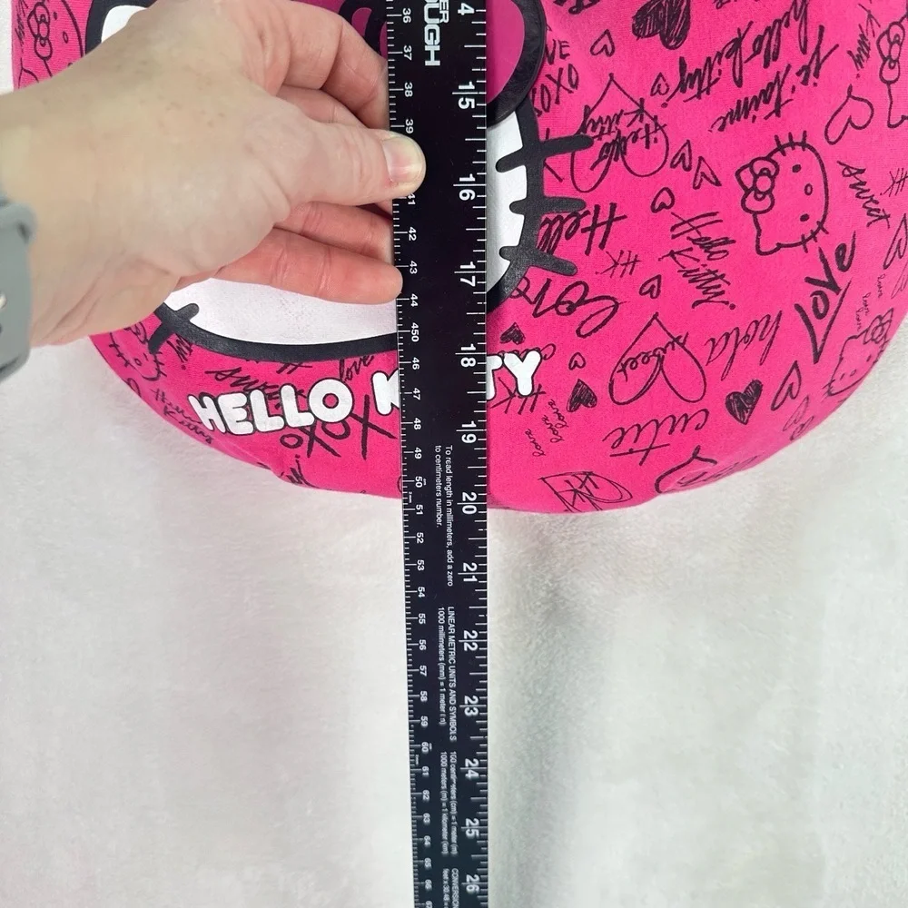 Hello Kitty Hot Pink Shoulder Bag | Sanrio‎ Purse Zip Handbag | Y2K Style